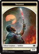 Soldier (004) // Squirrel (015) Double-Sided Token [Modern Horizons Tokens]