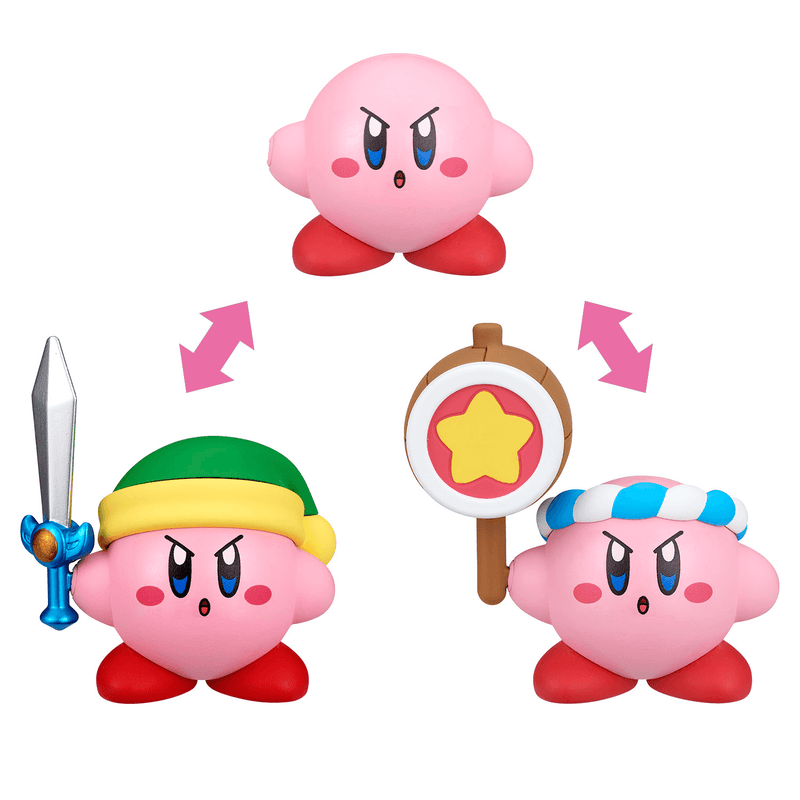 Bandai - Kirby Copy Ability Figure - Sword and Hammer