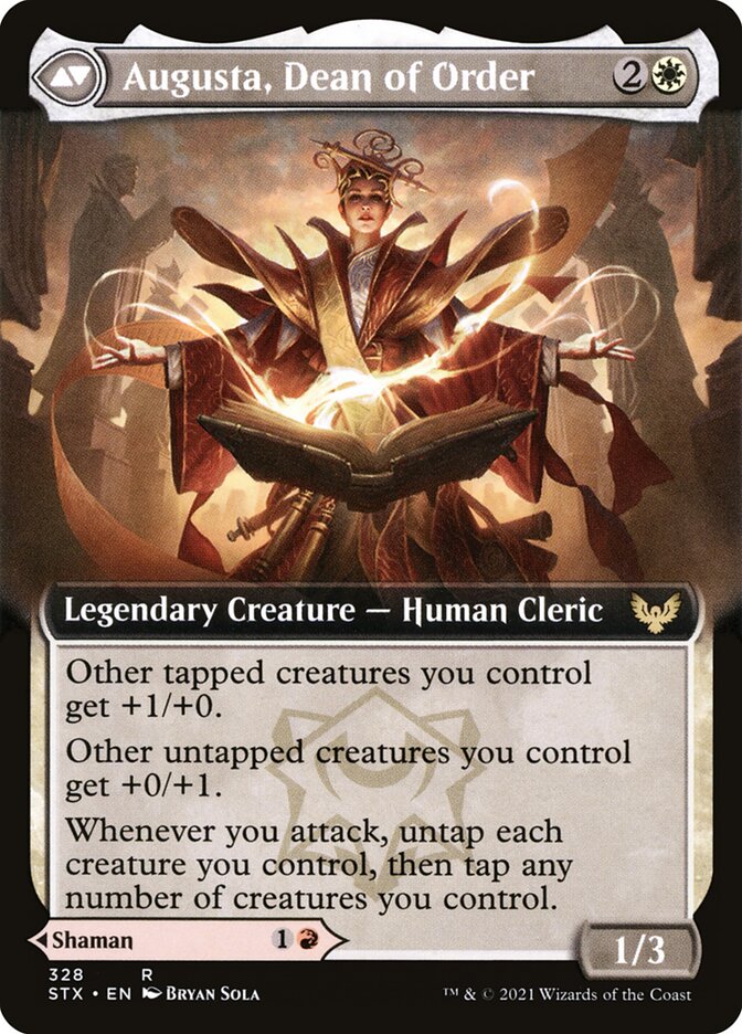 Plargg, Dean of Chaos (Extended Art) (Back)