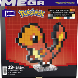MEGA Construx - Pokémon Charmander - Pixel Art