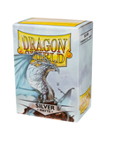 Dragon Shield - Standard Matte Sleeves - Silver (100)