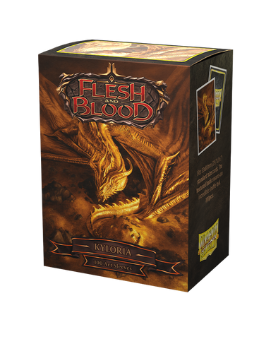 Dragon Shield - Standard Matte Flesh And Blood Art Sleeves - Kyloria (100)