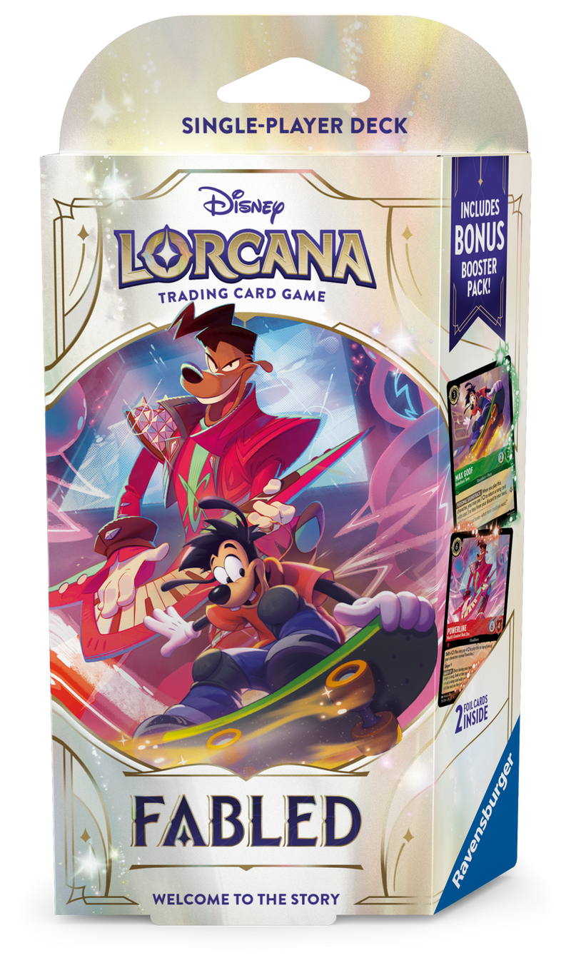 Disney Lorcana - Fabled - Starter Deck (Emerald/Ruby)