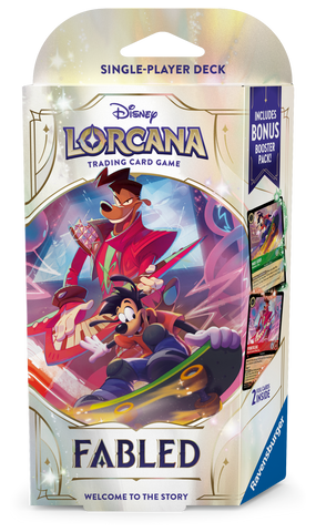 Disney Lorcana - Fabled - Starter Deck (Emerald/Ruby)