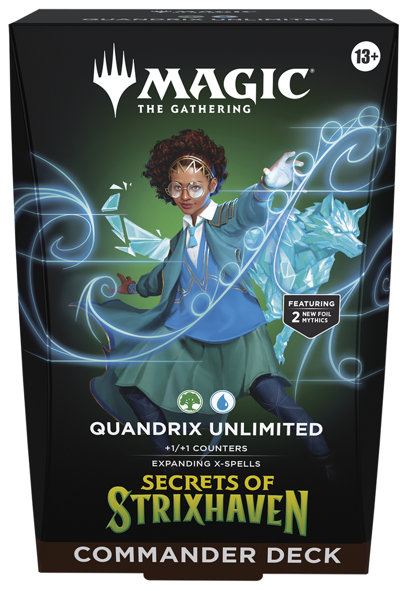 *Pre-Order* Magic The Gathering - Secrets of Strixhaven Quandrix Unlimited - Commander Deck