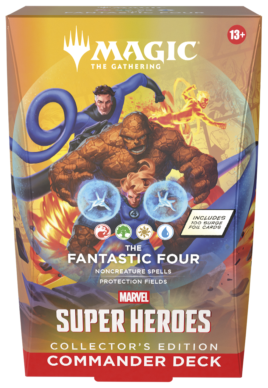Magic The Gathering - Marvel Super Heroes The Fantastic Four - Commander Deck Collectors Edition