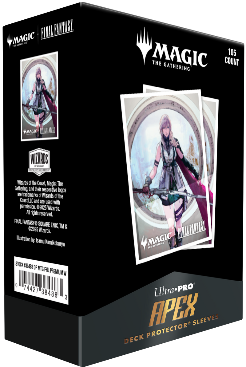 Ultra Pro - Magic The Gathering Final Fantasy - Lightning, Army of One - Apex Sleeves 105Ct