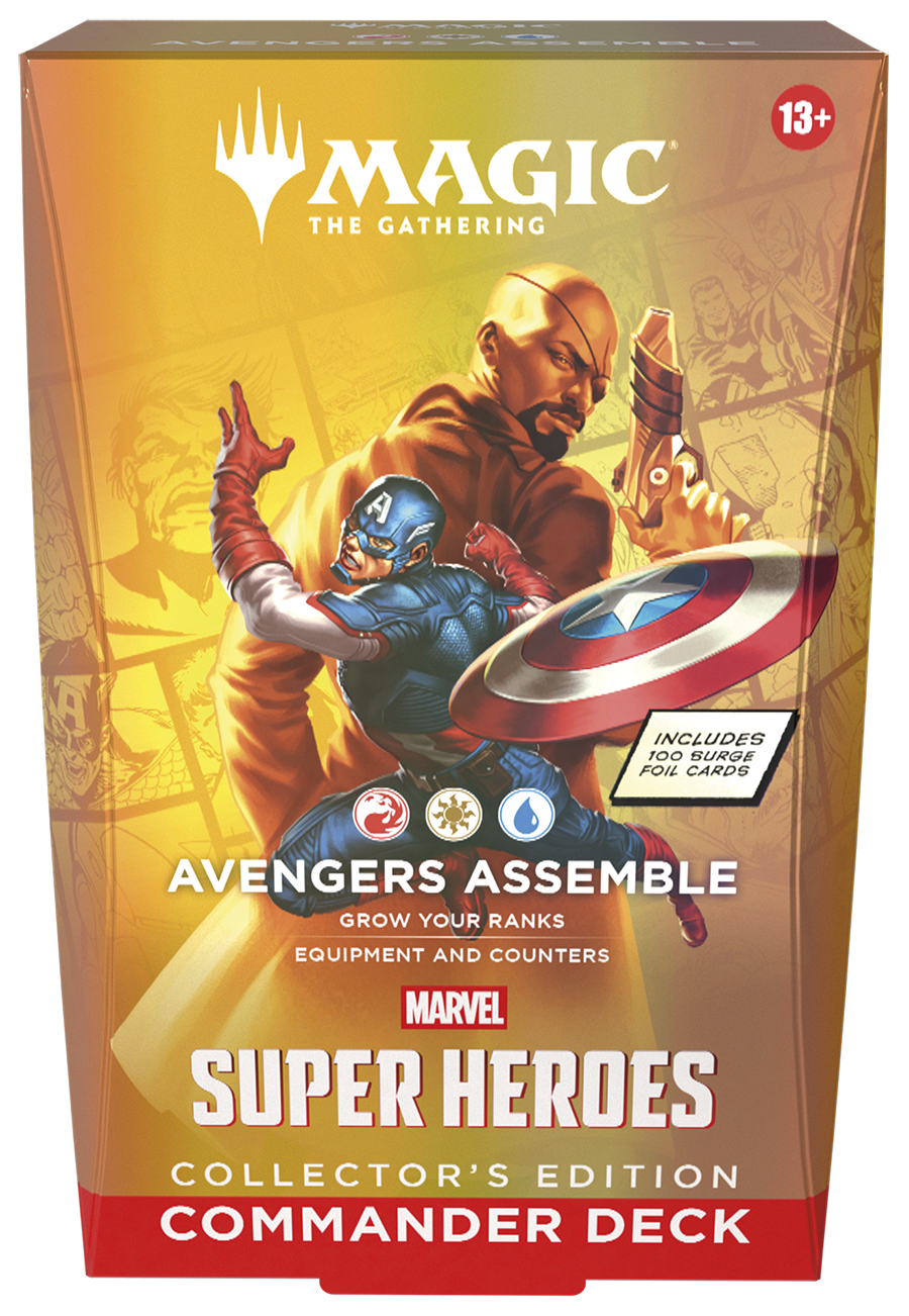 Magic The Gathering - Marvel Super Heroes Avengers Assemble - Commander Deck Collectors Edition
