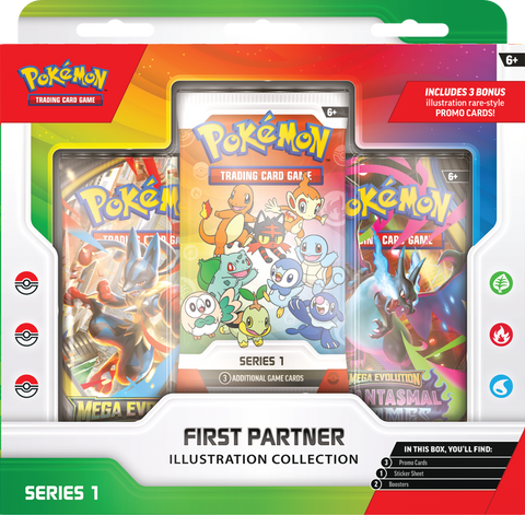 *Pre-Order* Pokémon - First Partner Illustration Collection