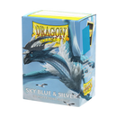 Dragon Shield - Standard Matte Dual Sleeves - Sky Blue & Silver (100)
