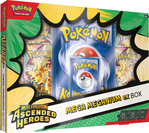 *Pre-Order* Pokémon - Mega Evolution: Ascended Heroes - Mega Meganium ex Box