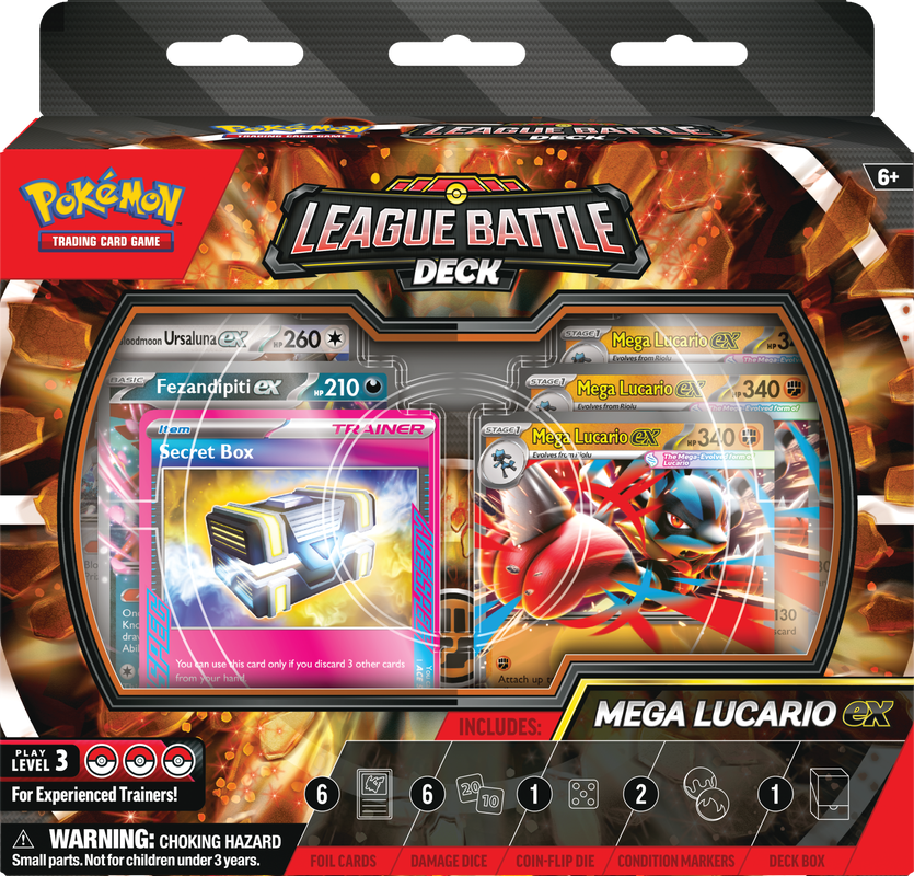 Pokémon - Mega Lucario Ex - League Battle Deck