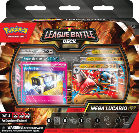 *Pre-Order* Pokémon - League Battle Deck - Mega Lucario Ex