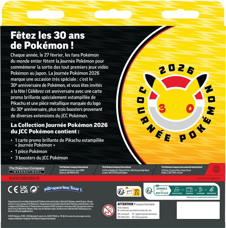 *Pre-Order* Pokémon - Collection Journée Pokémon 2026 - Français