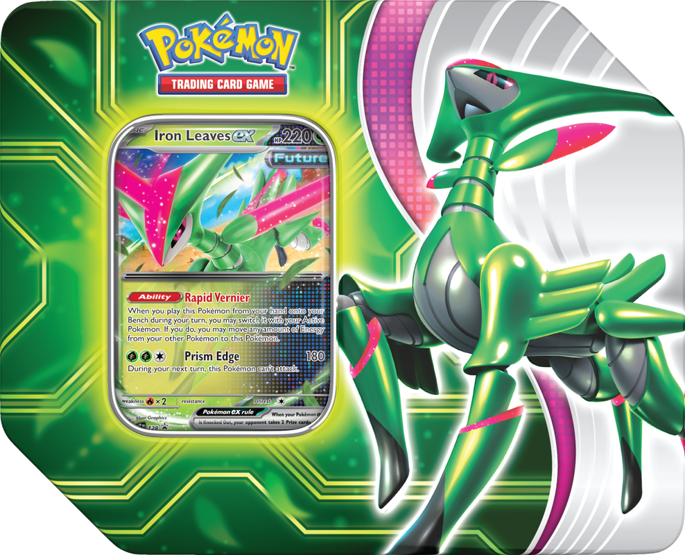 Pokémon - Paradox Clash Tin - Iron Leaves