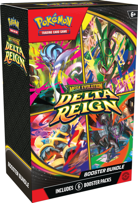 *Pre-Order* Pokémon - Mega Evolution: Delta Reign - Booster Bundle