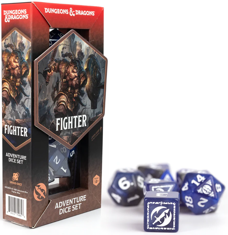Dungeons & Dragons - Adventure Dice Fighter - Blue
