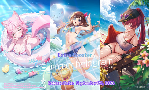 *Pre-Order* Hololive - Summer Hologram Extra Booster - Booster Box