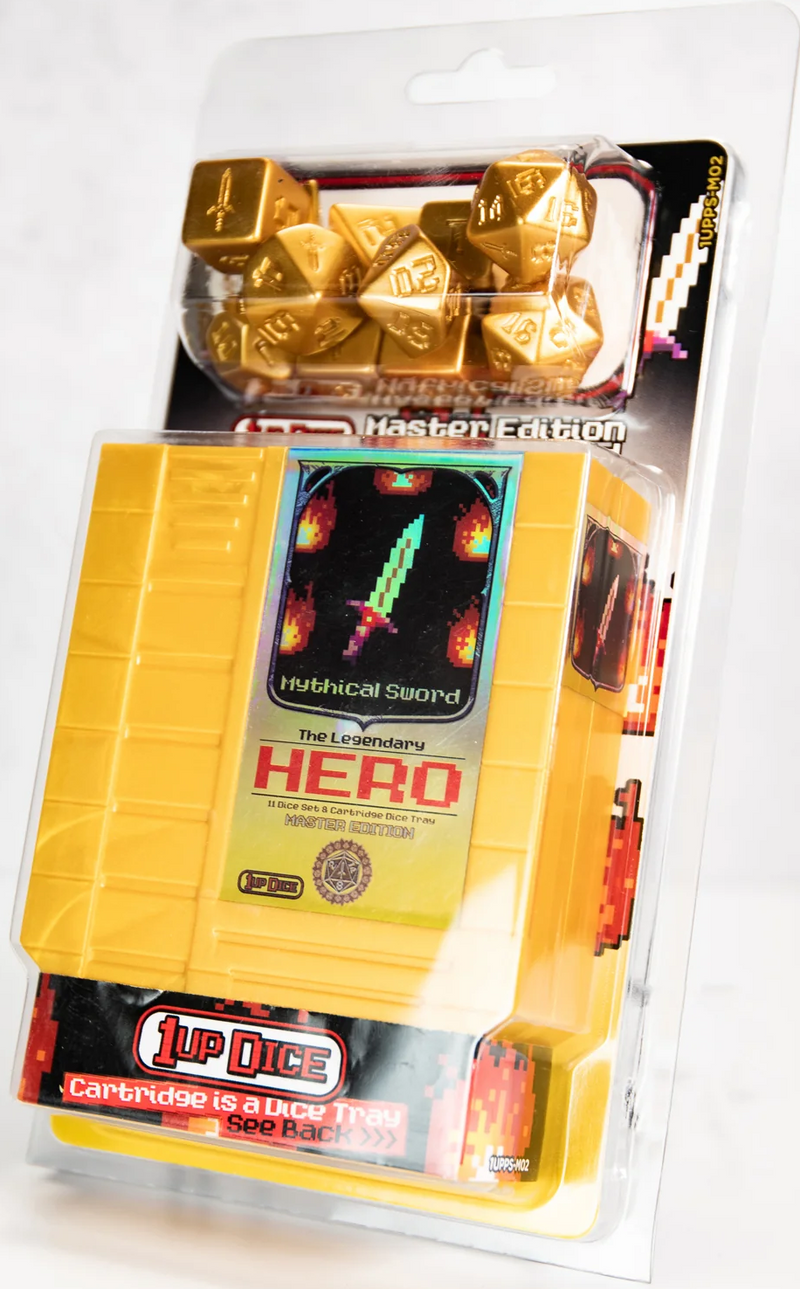1UP Dice - Master Edition Mystical Sword - Polyhedral Dice Set