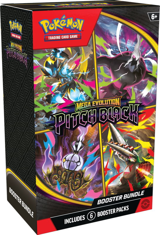 *Pre-Order* Pokémon - Mega Evolution: Pitch Black - Booster Bundle