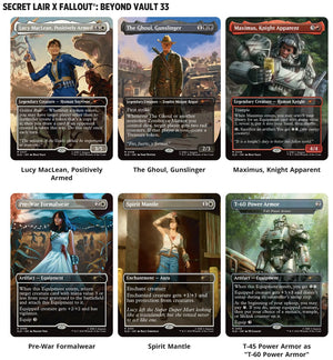 Magic The Gathering - Secret Lair X Fallout: Beyond Vault 33
