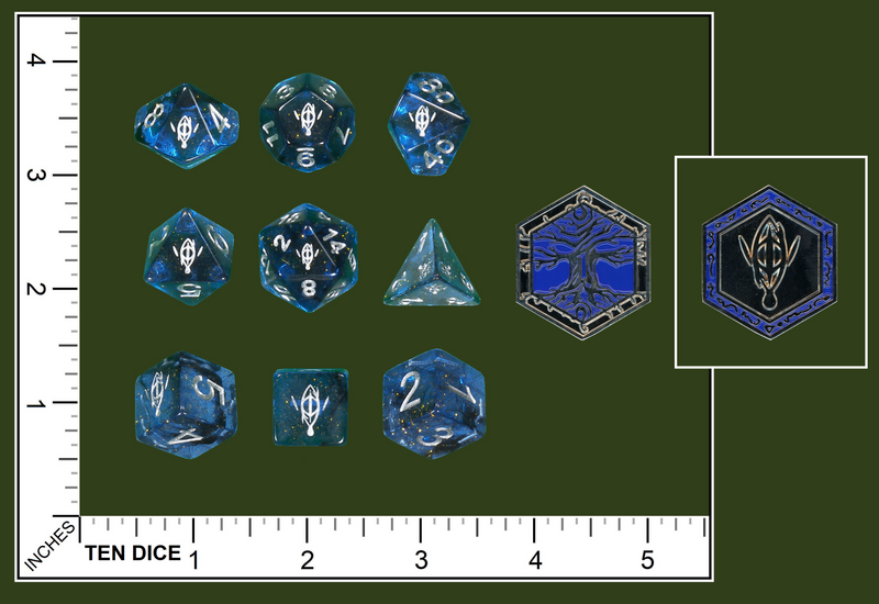Mythic Elder Dice - Seer's Eye - Interstellar