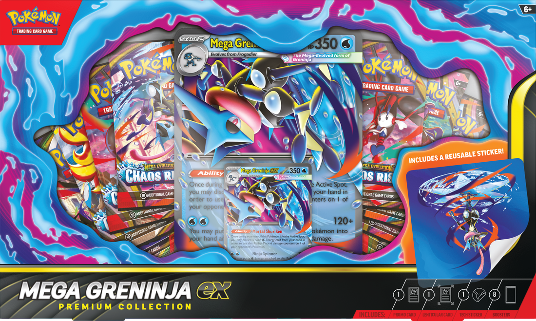 Pokémon - Mega Greninja ex - Premium Collection