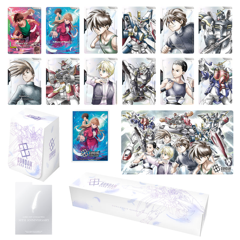 Gundam Card Game -  Mobile Suit Gundam Wing PB01 - Premium Accessory Set
