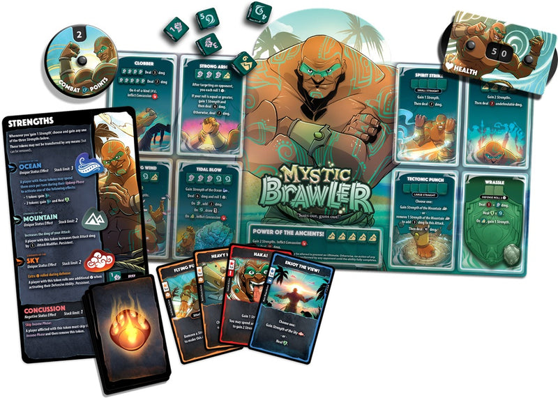 *Pre-Order* Dice Throne - Hero Pack - Mystic Brawler