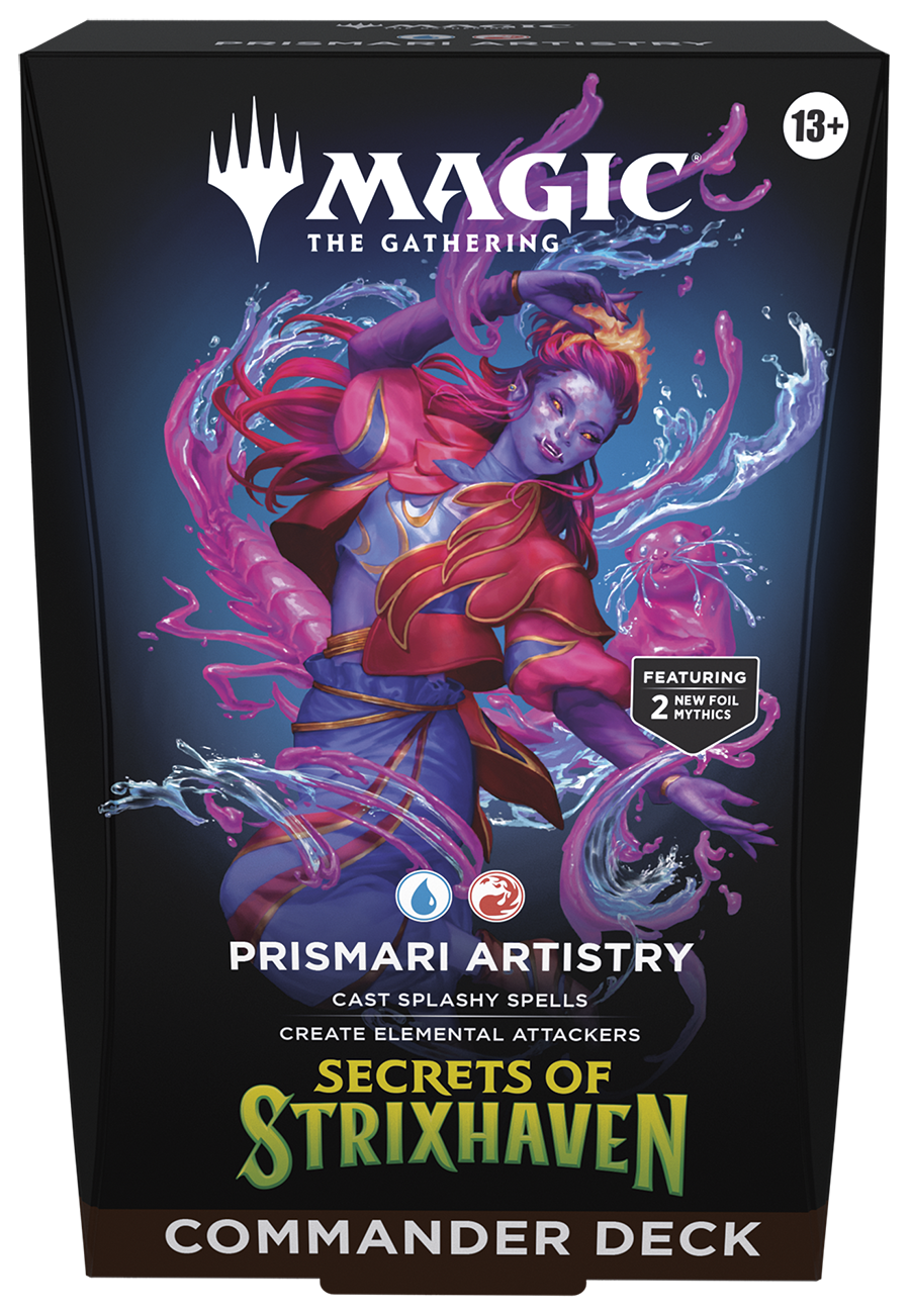 Magic The Gathering - Secrets of Strixhaven Prismari Artistry - Commander Deck