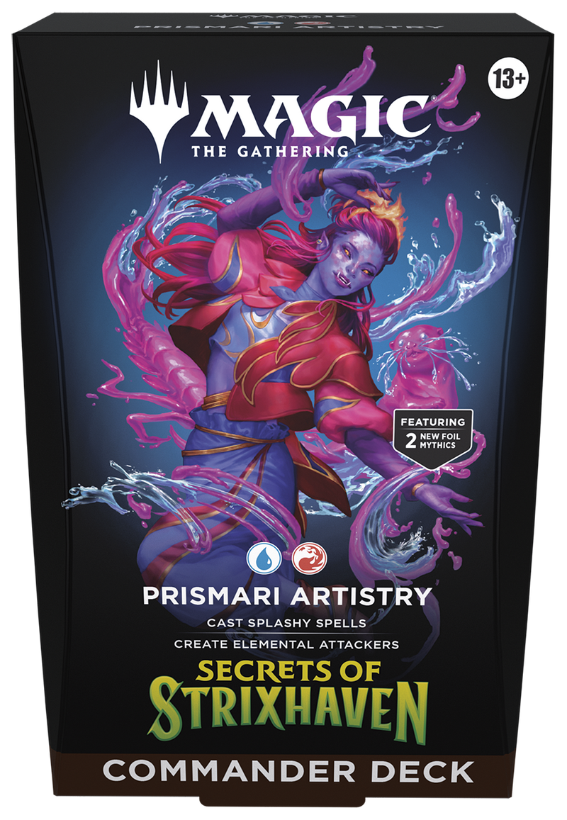 *Pre-Order* Magic The Gathering - Secrets of Strixhaven Prismari Artistry - Commander Deck