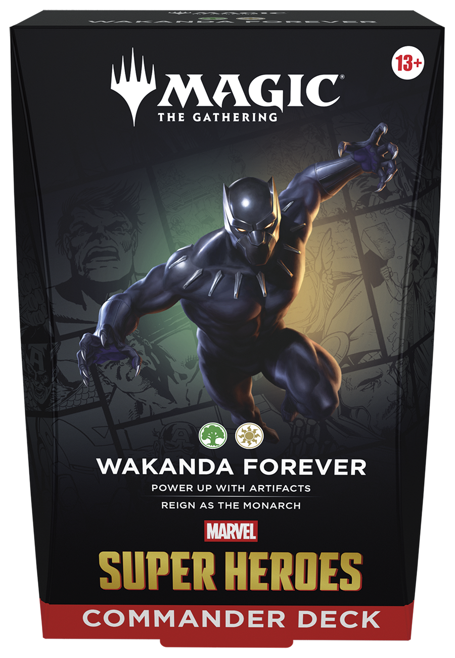 Magic The Gathering - Marvel Super Heroes Wakanda Forever - Commander Deck