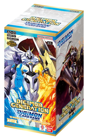 *Pre-Order* Digimon - Digimon Generation Advanced Booster - Booster Box (AD-01)