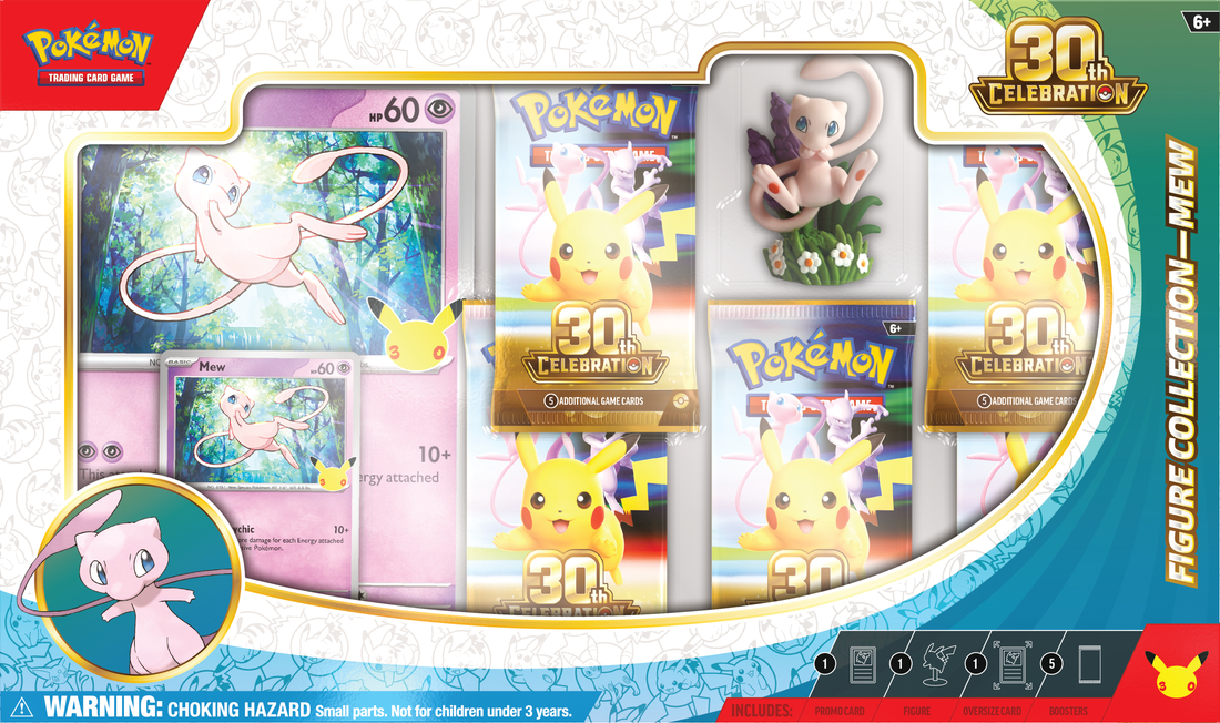 *Pre-Order* Pokémon - 30th Celebration - Mew Figure Collection