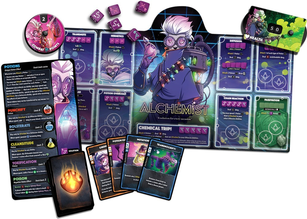 Dice Throne - Hero Pack - Alchemist