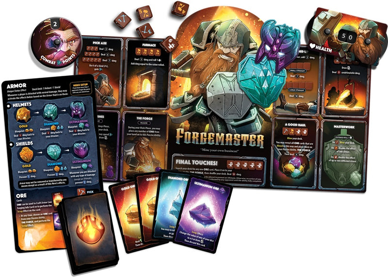 *Pre-Order* Dice Throne - Hero Pack - Forgemaster