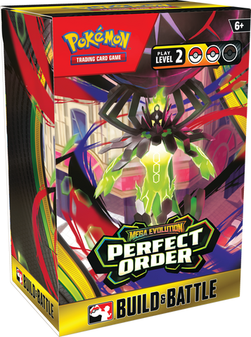 *Pre-Order* Pokémon - Mega Evolution: Perfect Order - Build & Battle Box
