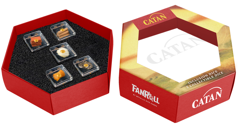 Catan - Inclusion Token - Dice (5)