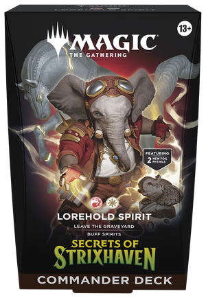 Magic The Gathering - Secrets of Strixhaven Lorehold Spirit - Commander Deck