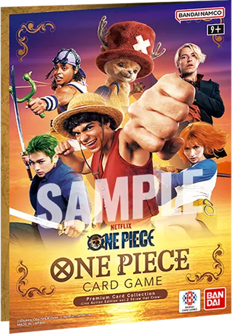 *Pre-Order* One Piece - Live Action Edition Vol.2 Straw Hat Crew - Premium Card Collection