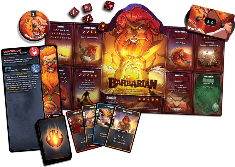 *Pre-Order* Dice Throne - Hero Pack - Barbarian