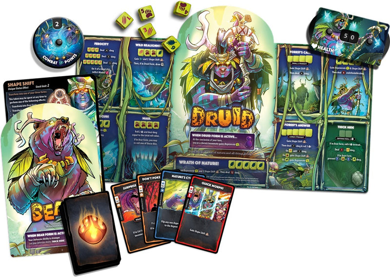 *Pre-Order* Dice Throne - Hero Pack - Druid