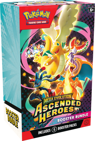 *Pre-Order* Pokémon - Mega Evolution: Ascended Heroes - Booster Bundle
