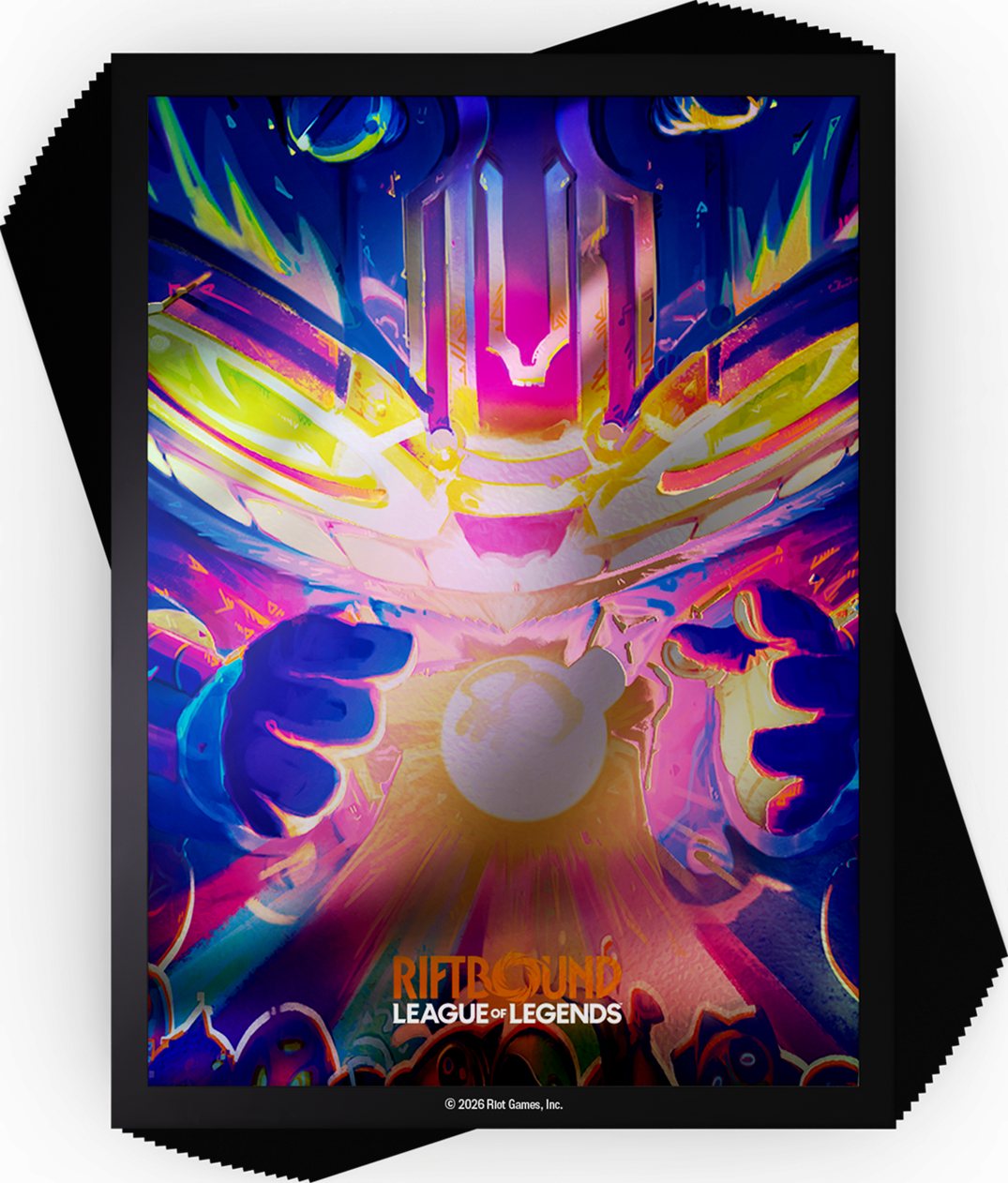 League Of Legends - Riftbound Radiance - Ziggs - Art Sleeves (100)