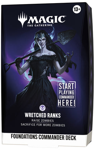 *Pre-Order* Magic The Gathering - Foundations - Commander Deck (Wretched Ranks)