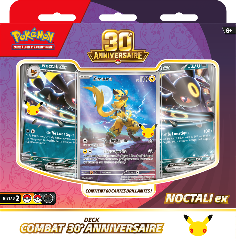 Pokémon - Noctali ex - Deck Combat 30e Anniversaire (Français)