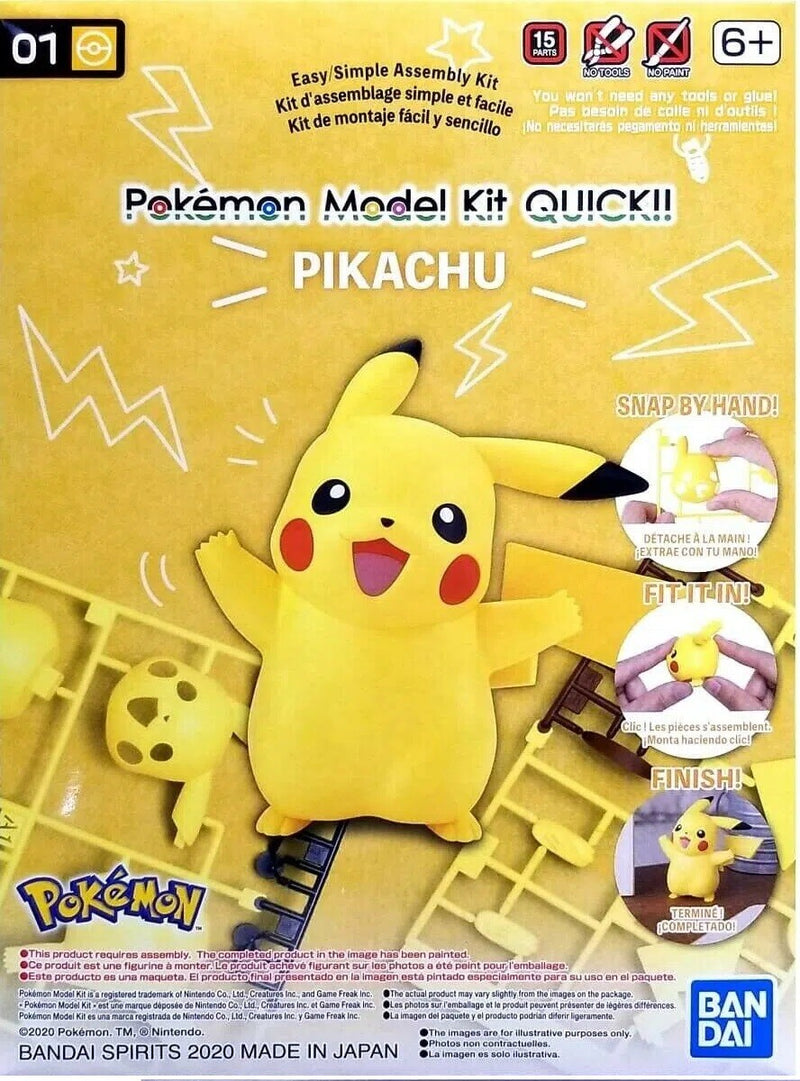 Pokémon - Pikachu - Model Kit Quick!!