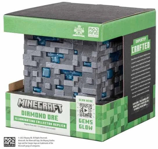 Minecraft - Illuminating Diamond Ore
