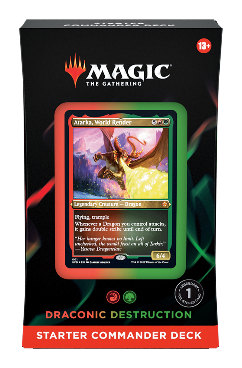 Magic The Gathering - Draconic Destruction - Starter Commander Deck