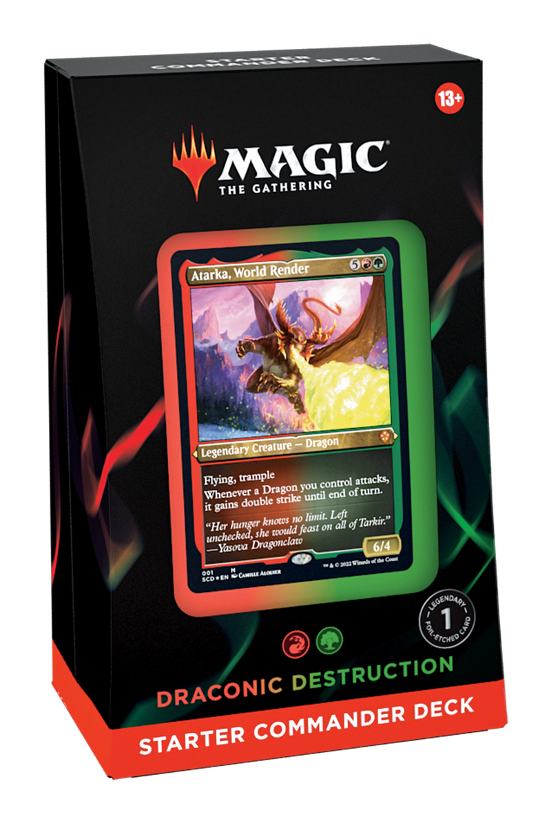 Magic The Gathering - Draconic Destruction - Starter Commander Deck